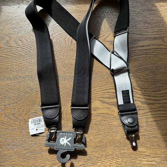 EGARA Black Suspenders - Picture 2 of 12